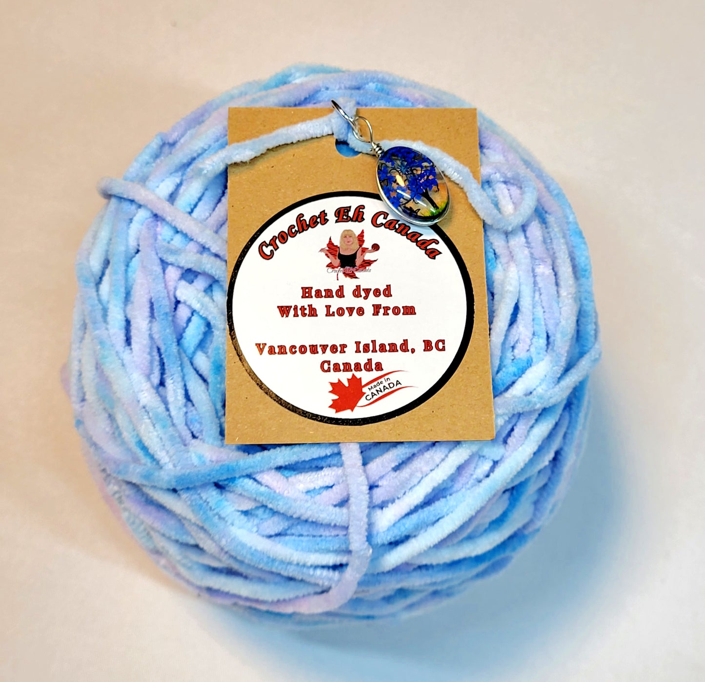Chenille (Pink/Blue)