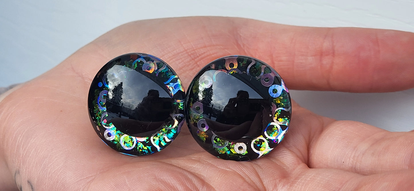 30mm Sinker Safety Eyes (Set # 8)