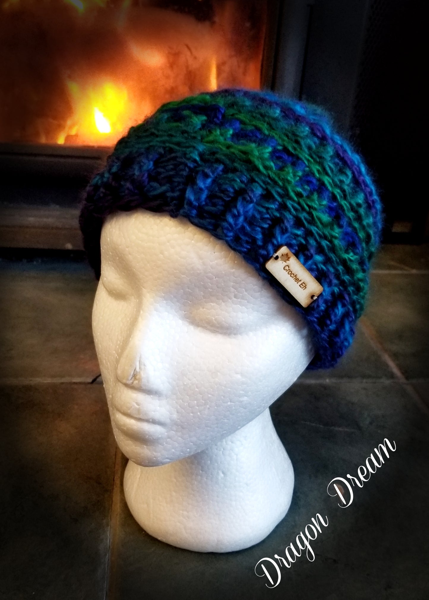 Dragon Dreams Beanie PDF PATTERN