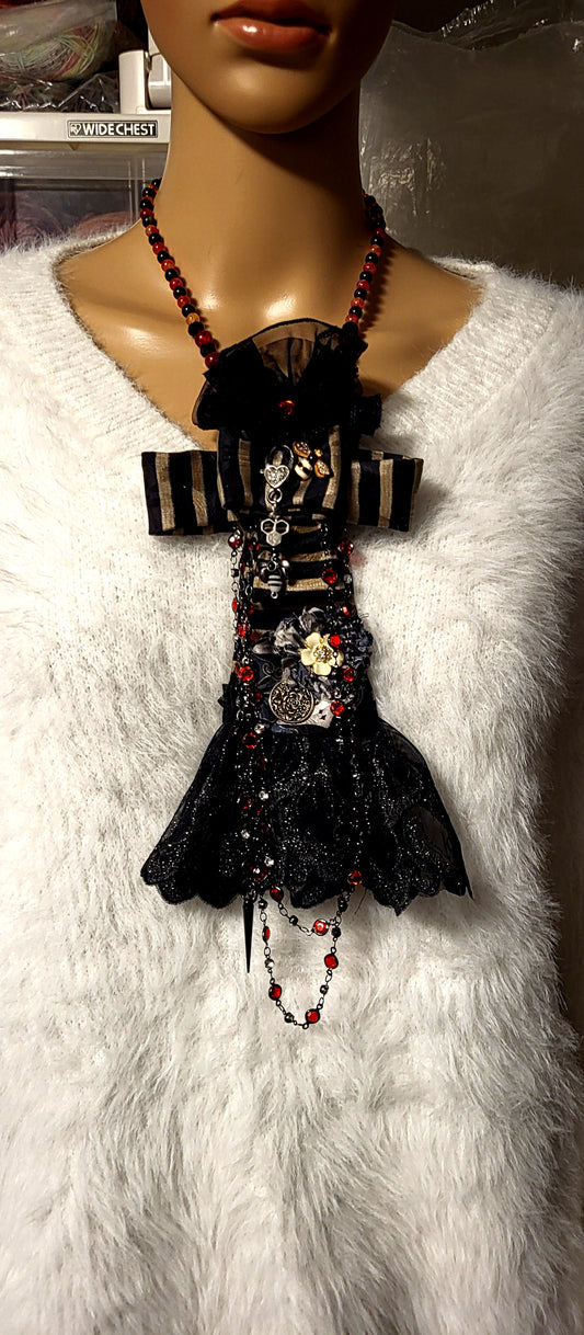 Tie Necklace(Goth Inpired)