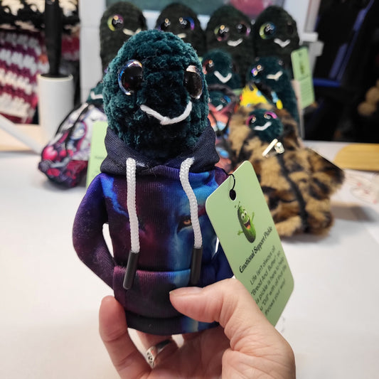 Emotional Support Pickle (Small Wolf Jacket)