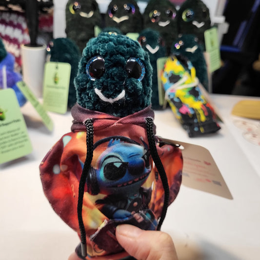 Emotional Support Pickle (Small Stitch Jacket)