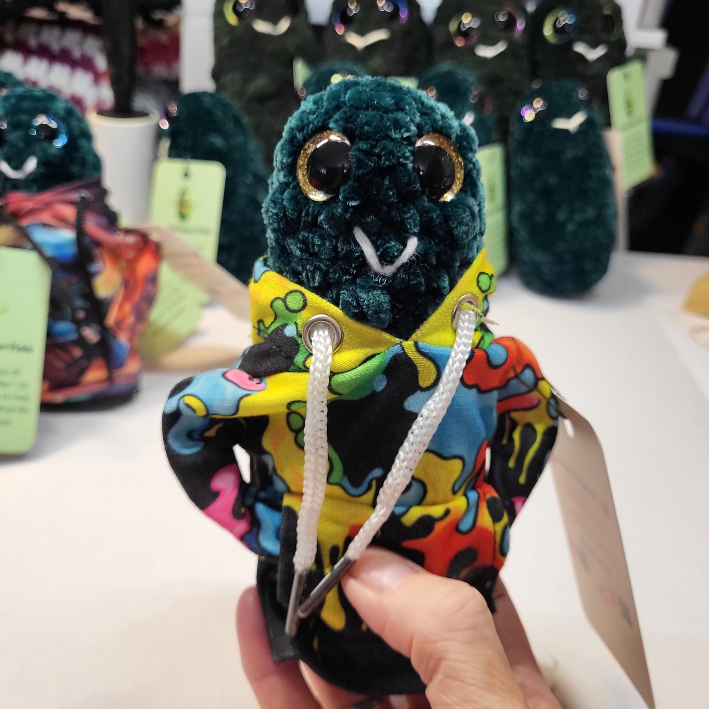 Emotional Support Pickle (Small Spectrum Colors Jacket)