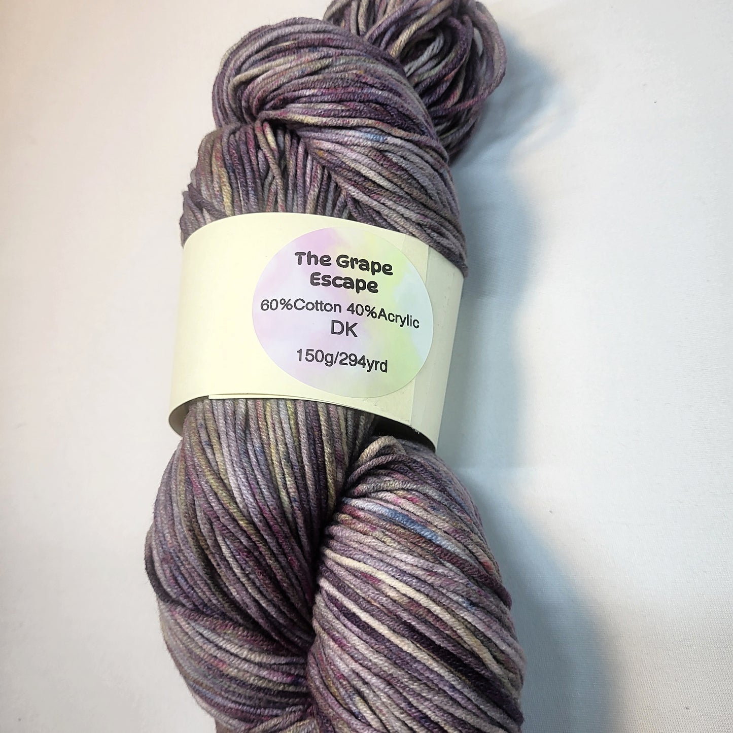 The Grape Escape (60% Cotton 40%Acrylic)