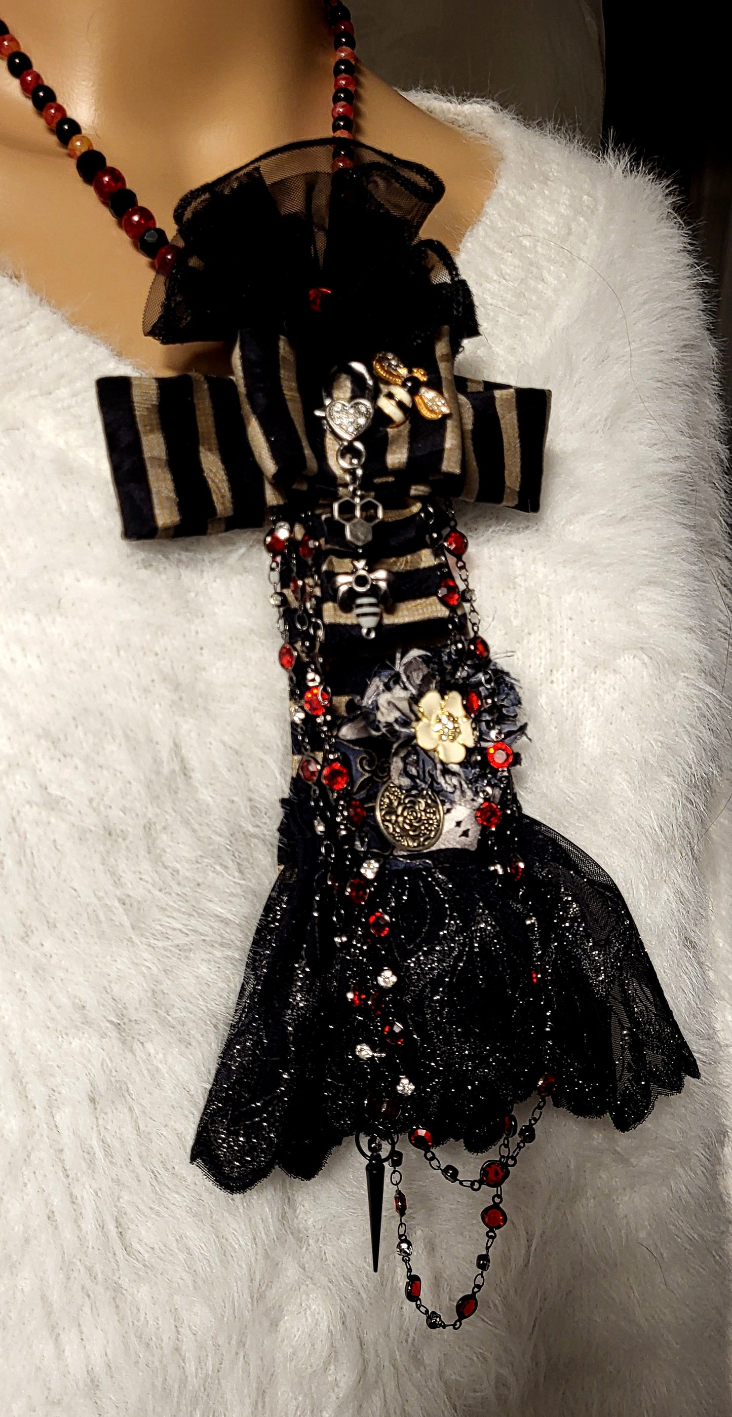 Tie Necklace(Goth Inpired)