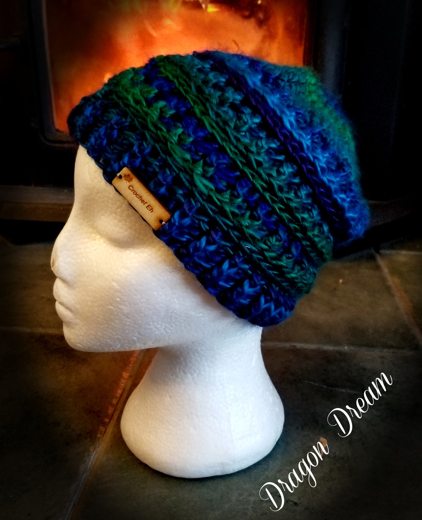 Dragon Dreams Beanie PDF PATTERN