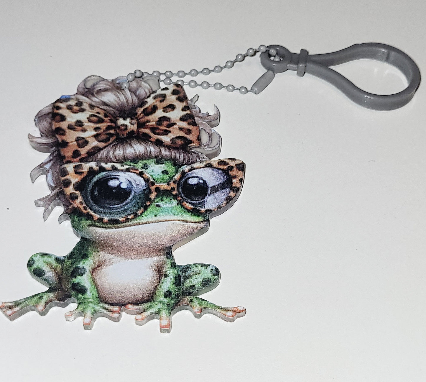 Mrs.Bowfrog Keychain