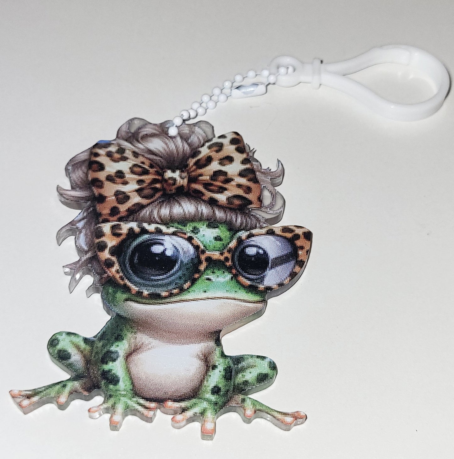 Mrs.Bowfrog Keychain