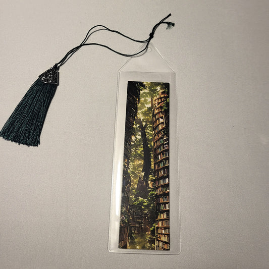 Tree Library Bookmark