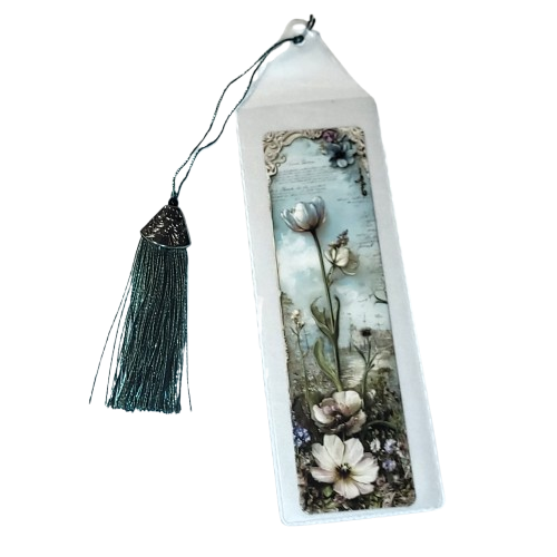 Beach Flower Bookmark
