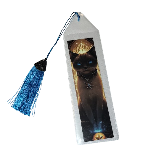 Grey Cat Bookmark
