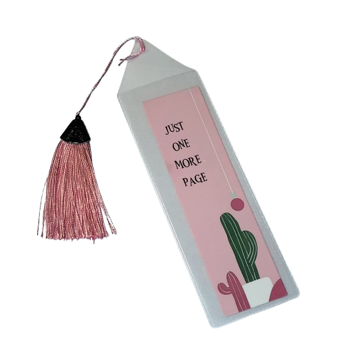Just One More Page Bookmark