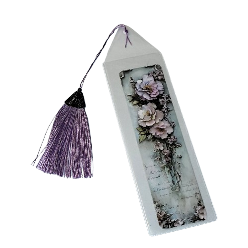 Purple Rose Bookmark